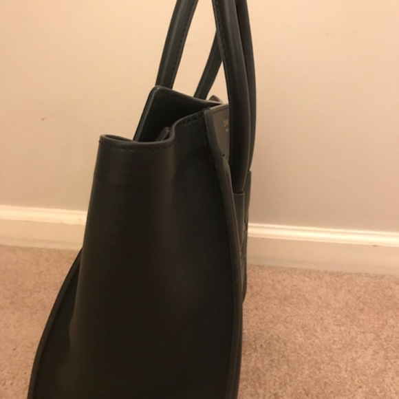 Celine micro luggage handbag in smooth calfskin - Picture 4 of 7